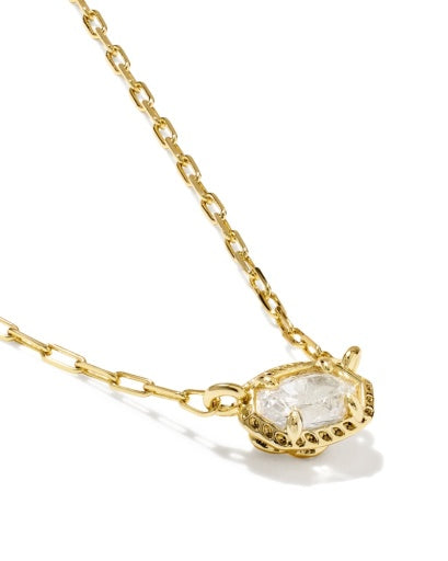 MINI ELISA LUXE SHORT PENDANT NECKLACE