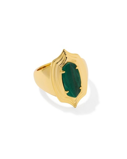 ELYSE STEPPED FRAME COCKTAIL RING