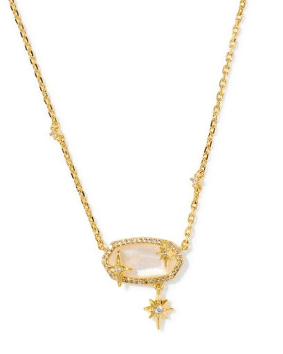 ELISA STAR SHORT PENDANT NECKLACE