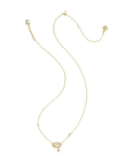 ELISA STAR SHORT PENDANT NECKLACE