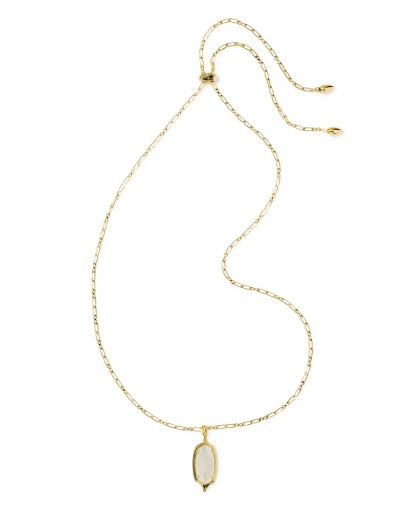 DANI STEPPED FRAME LONG PENDANT NECKLACE