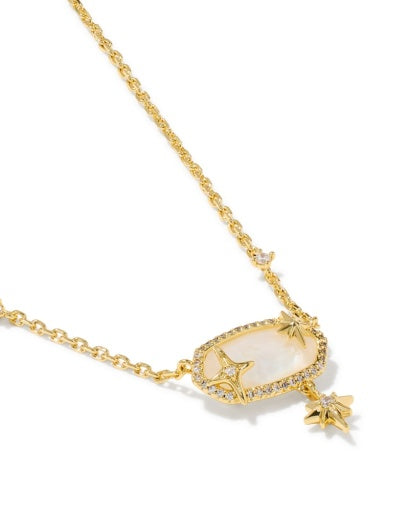 ELISA STAR SHORT PENDANT NECKLACE