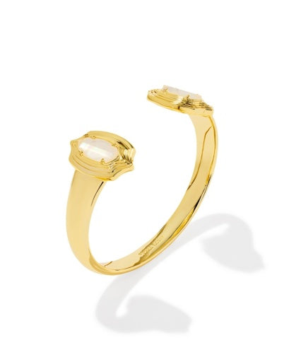 ELTON STEPPED FRAME CUFF BRACELET