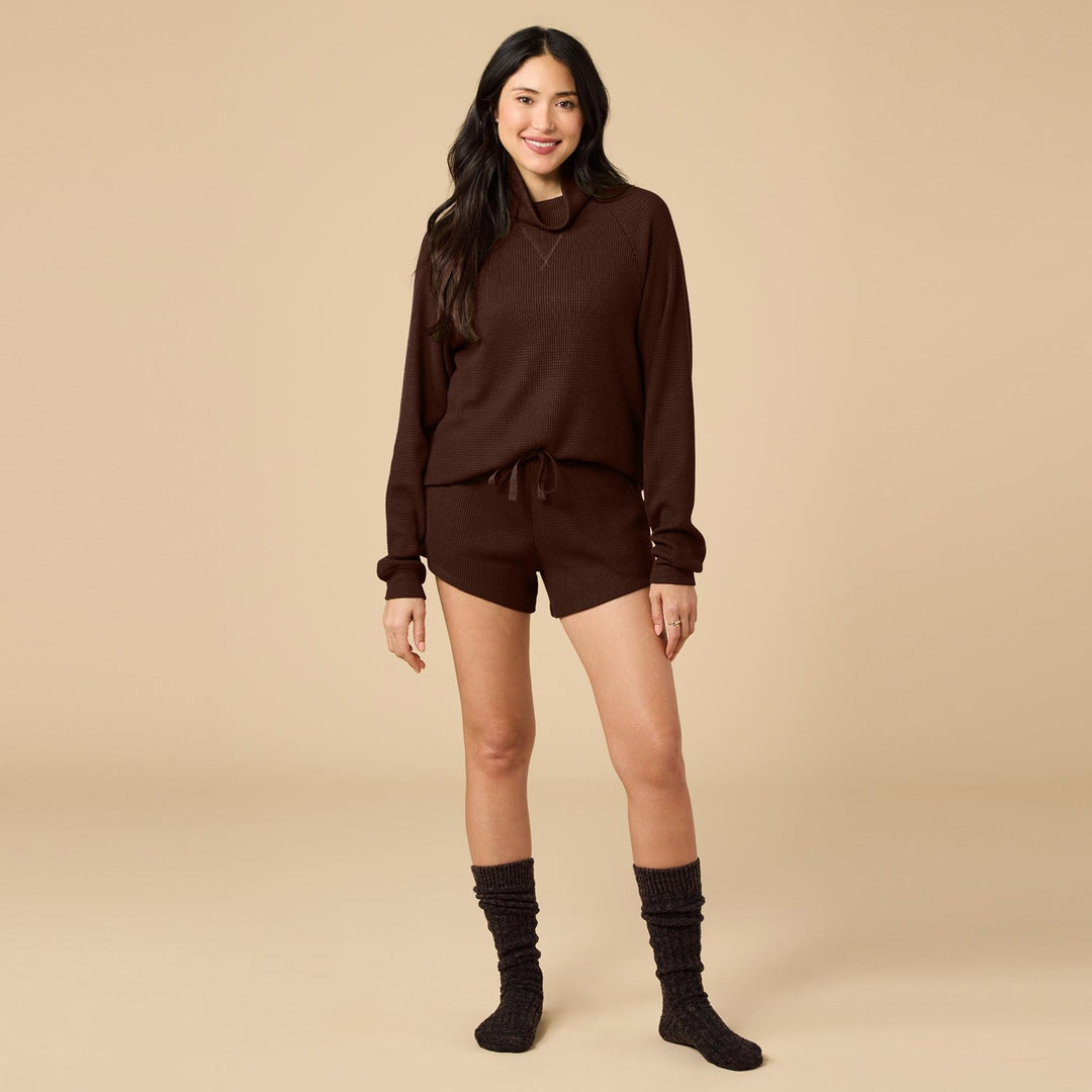 AirThermal Knit Mock Neck with Short