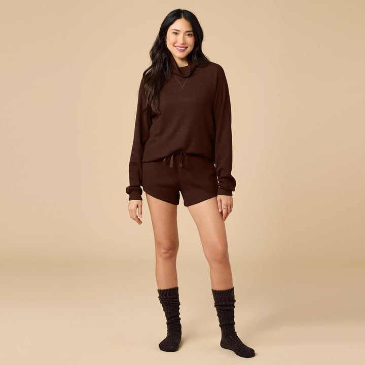 AirThermal Knit Mock Neck with Short