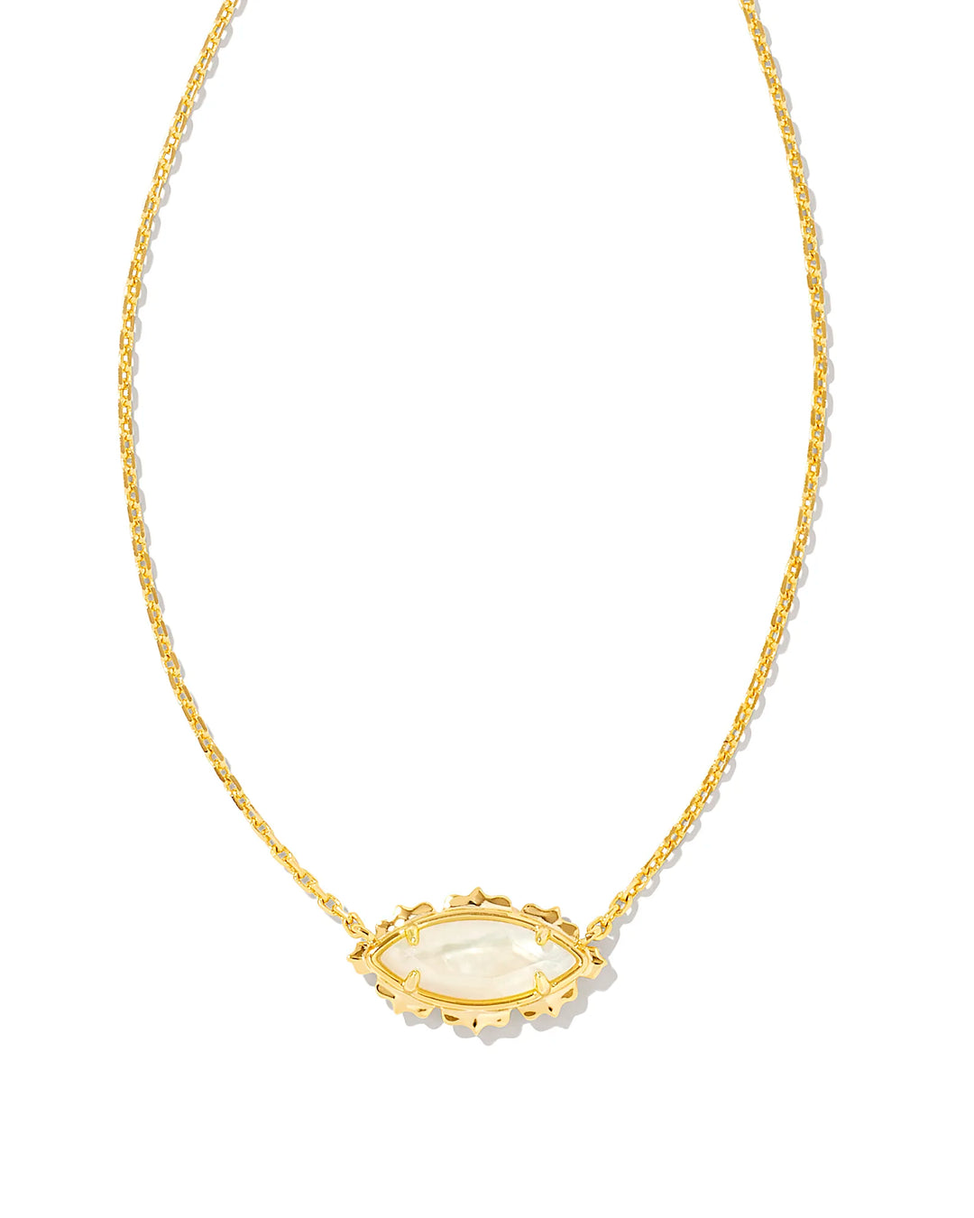 Genevieve Gold Short Pendant