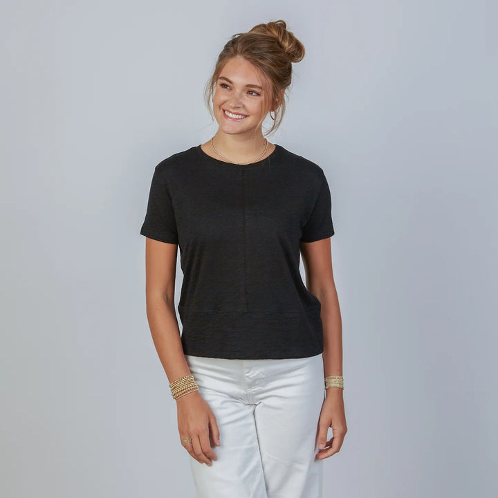 Celia Perfect Length Short Sleeve Tee