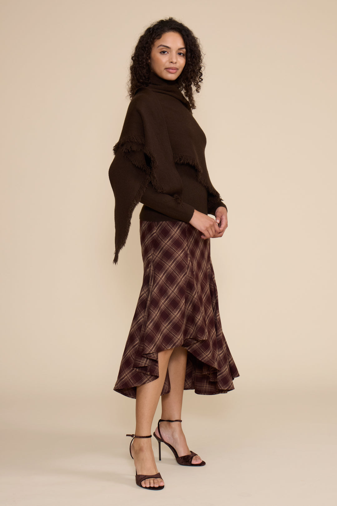 SK5662 MIKEY ASYMMETRICAL SKIRT