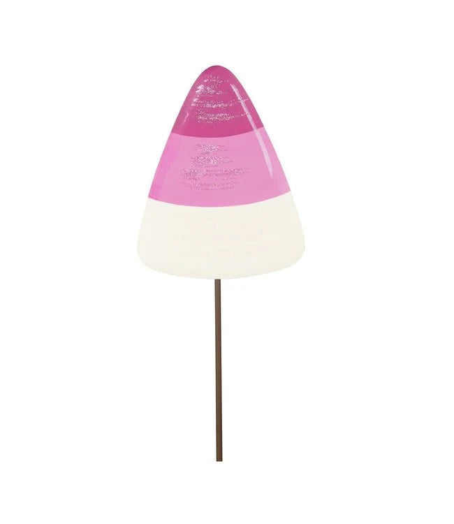 THE ROUND TOP COLLECTION Pink Candy Corn Stakes