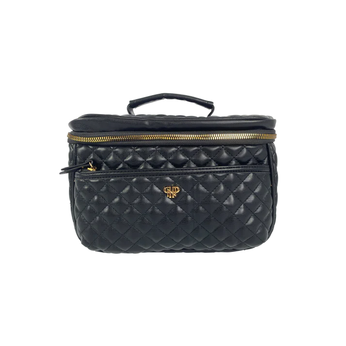 Train Case - Timeless Quilted Black