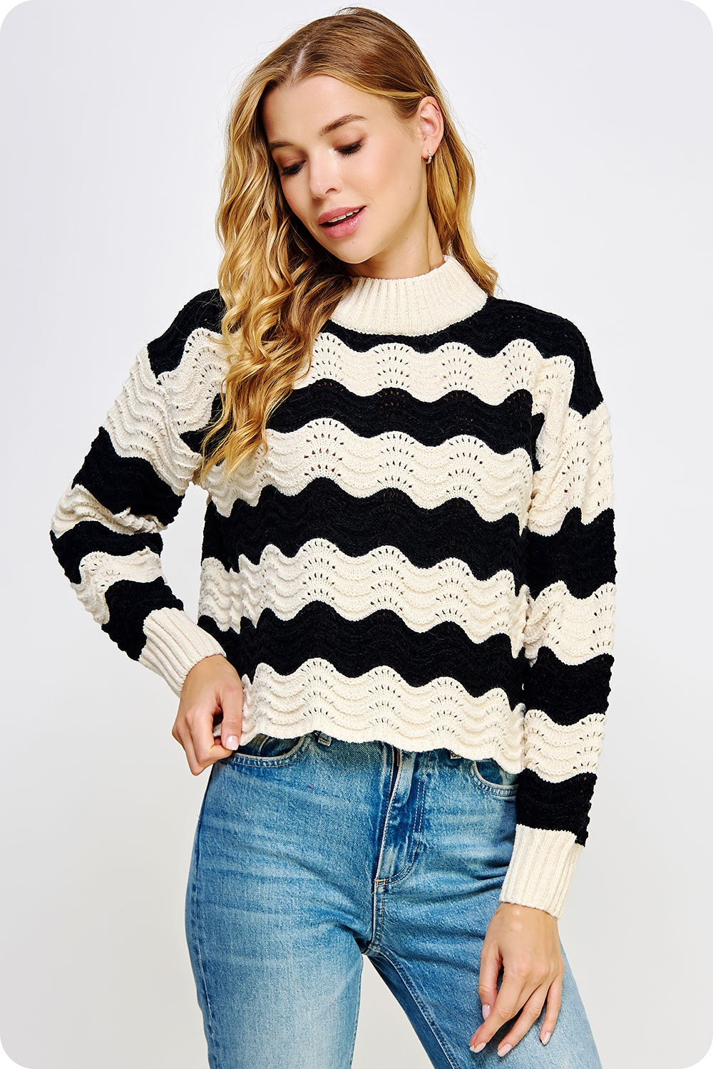 Women's Fuzzy Sweater & Jersey Top | Clothing | Shop Glow – Page 4