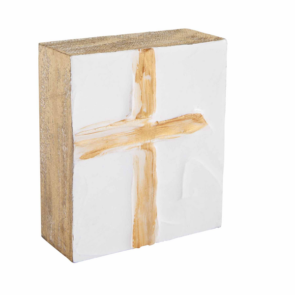 Small Cross Decorative Block