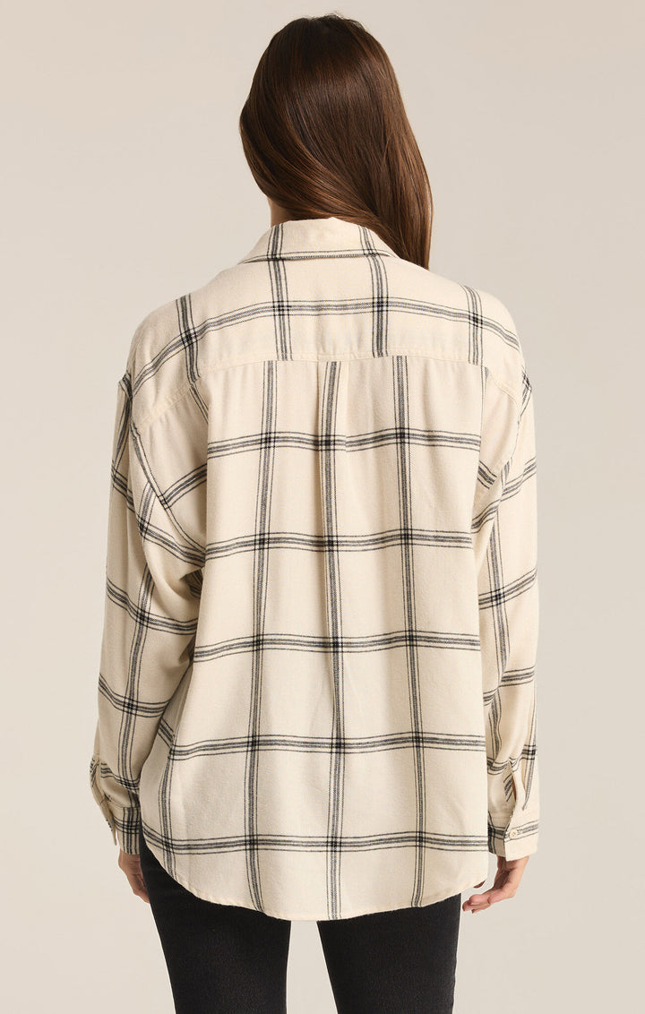 Z Supply River Plaid Button Up