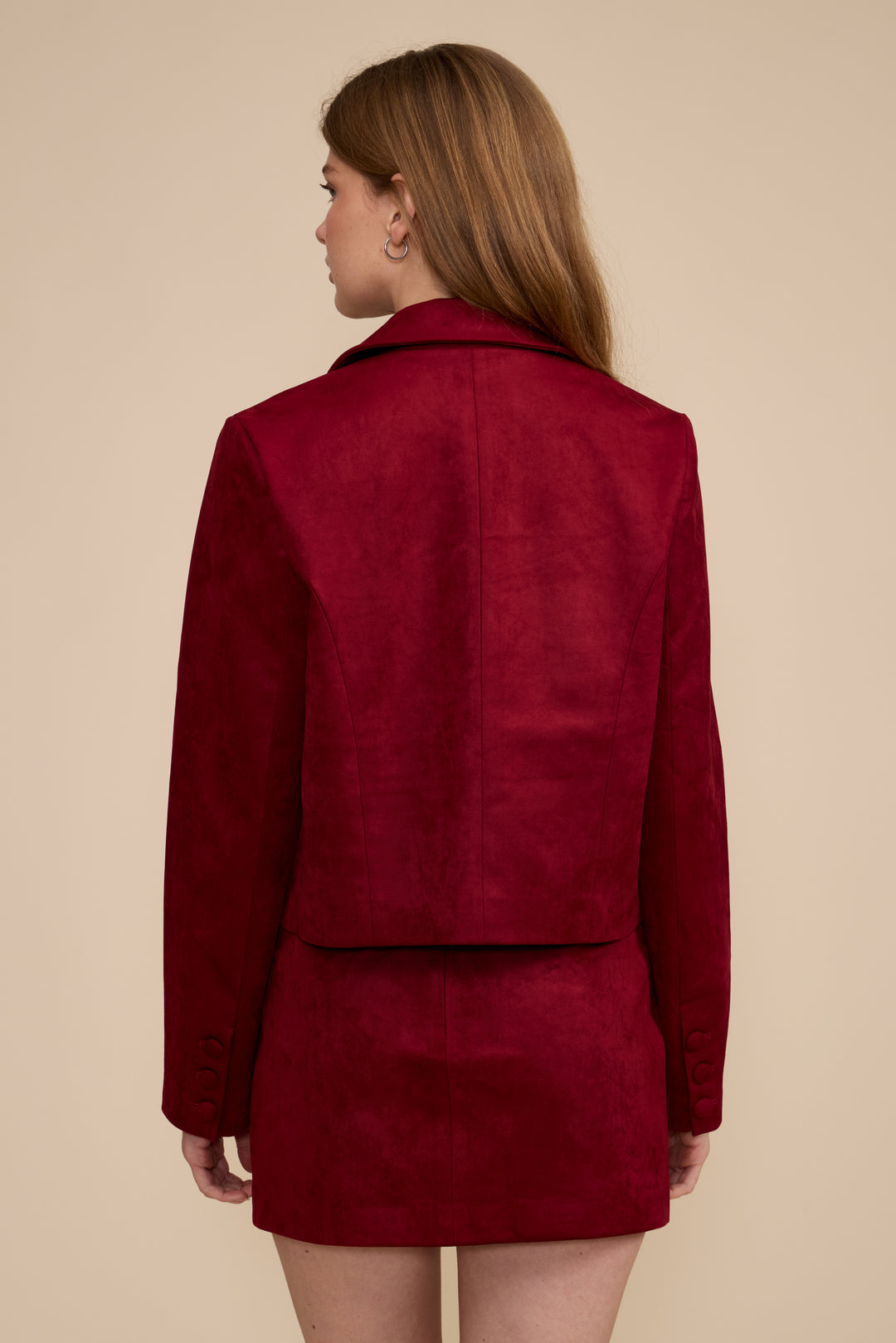 C5541 BRYNN FAUX SUEDE JACKET
