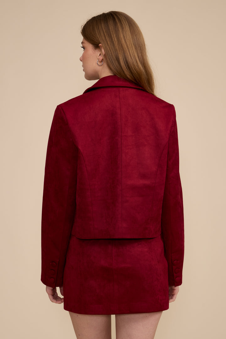 C5541 BRYNN FAUX SUEDE JACKET