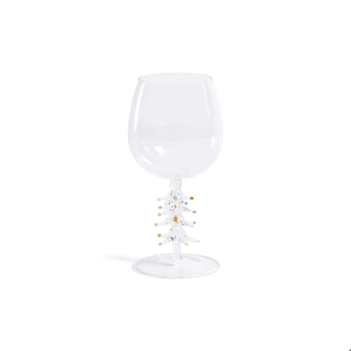 Treetop Cheers Wine Glass--Clear