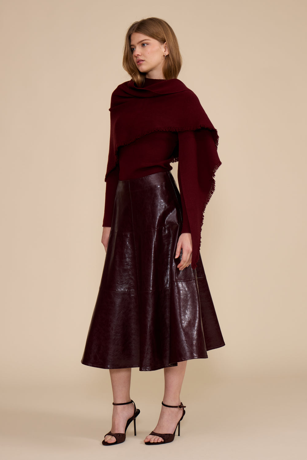 SK5782-1 VI MIDI SKIRT