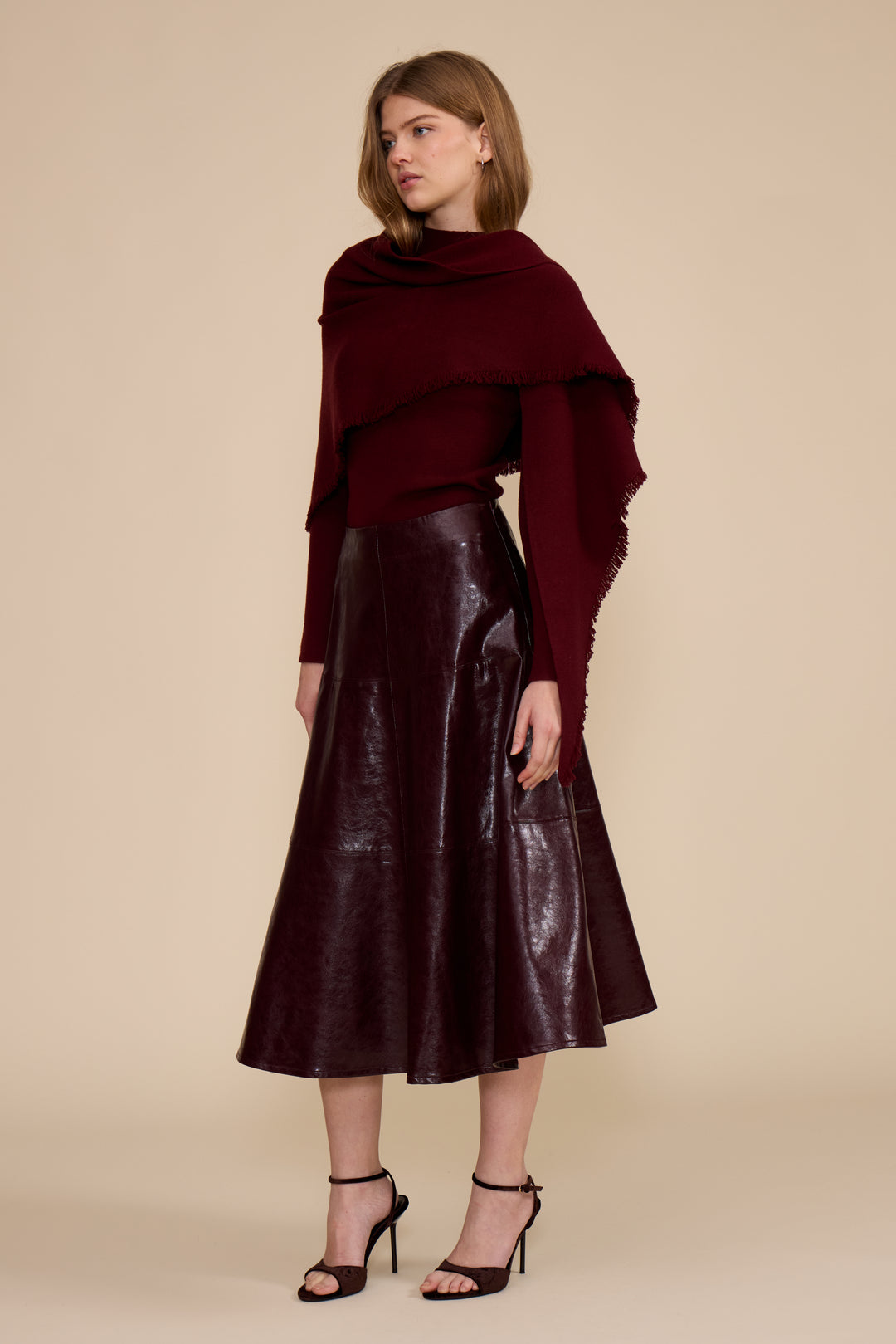 SK5782-1 VI MIDI SKIRT