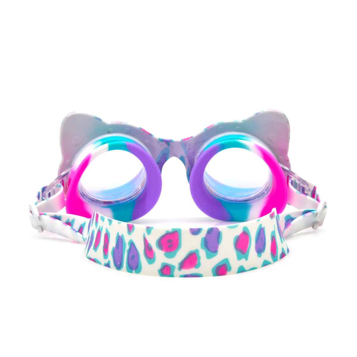 Purple Patches Savvy Cat Swim Goggles