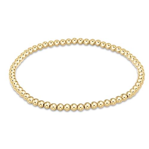 enewton Classic Gold 3mm Bead Bracelet