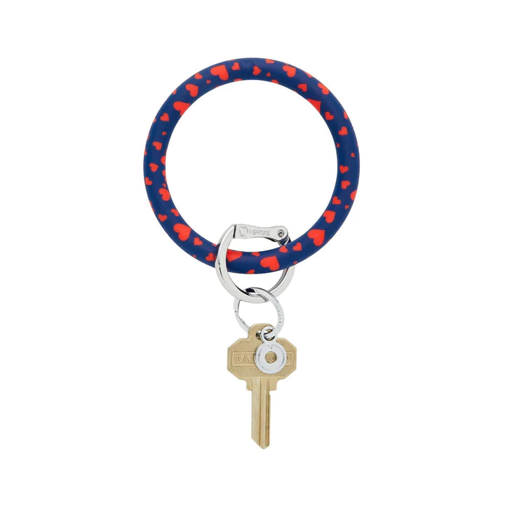 O-Venture Silicone Big O® Print Key Ring