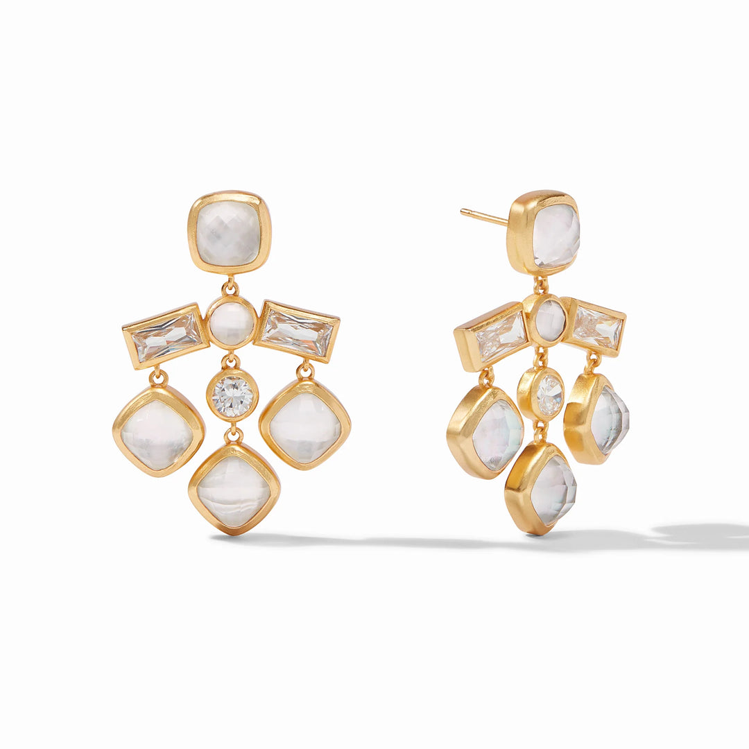 Julie Vos ANTONIA CHANDELIER EARRINGS