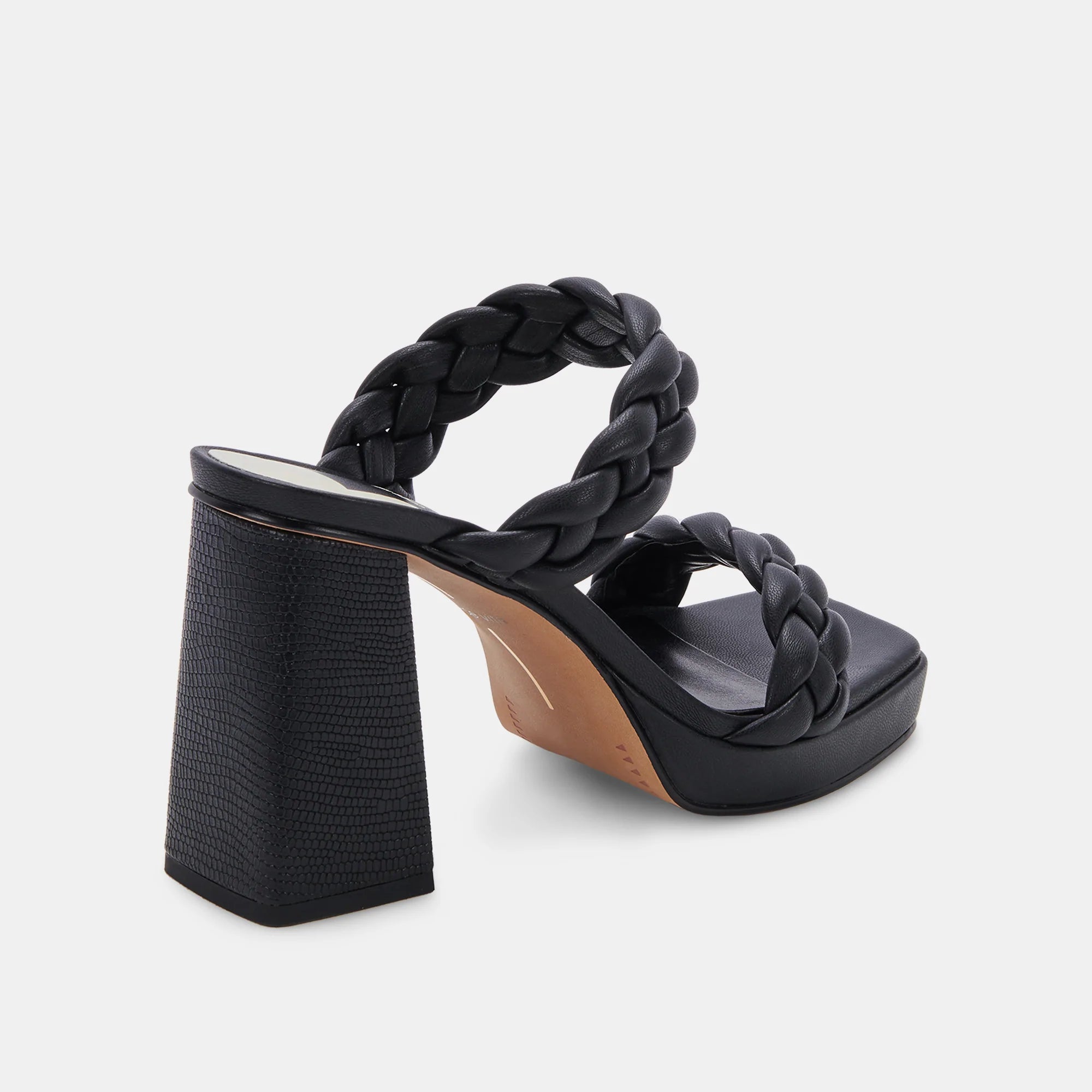 Ashby Heels in Black Stella