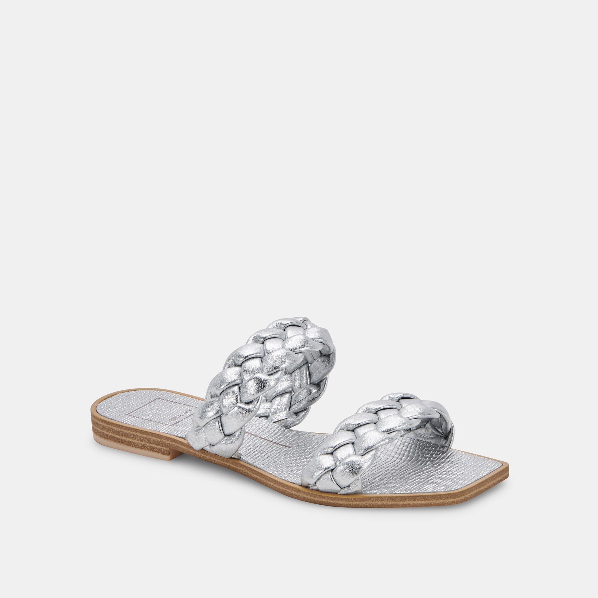 Indy Sandals in Silver Metallic