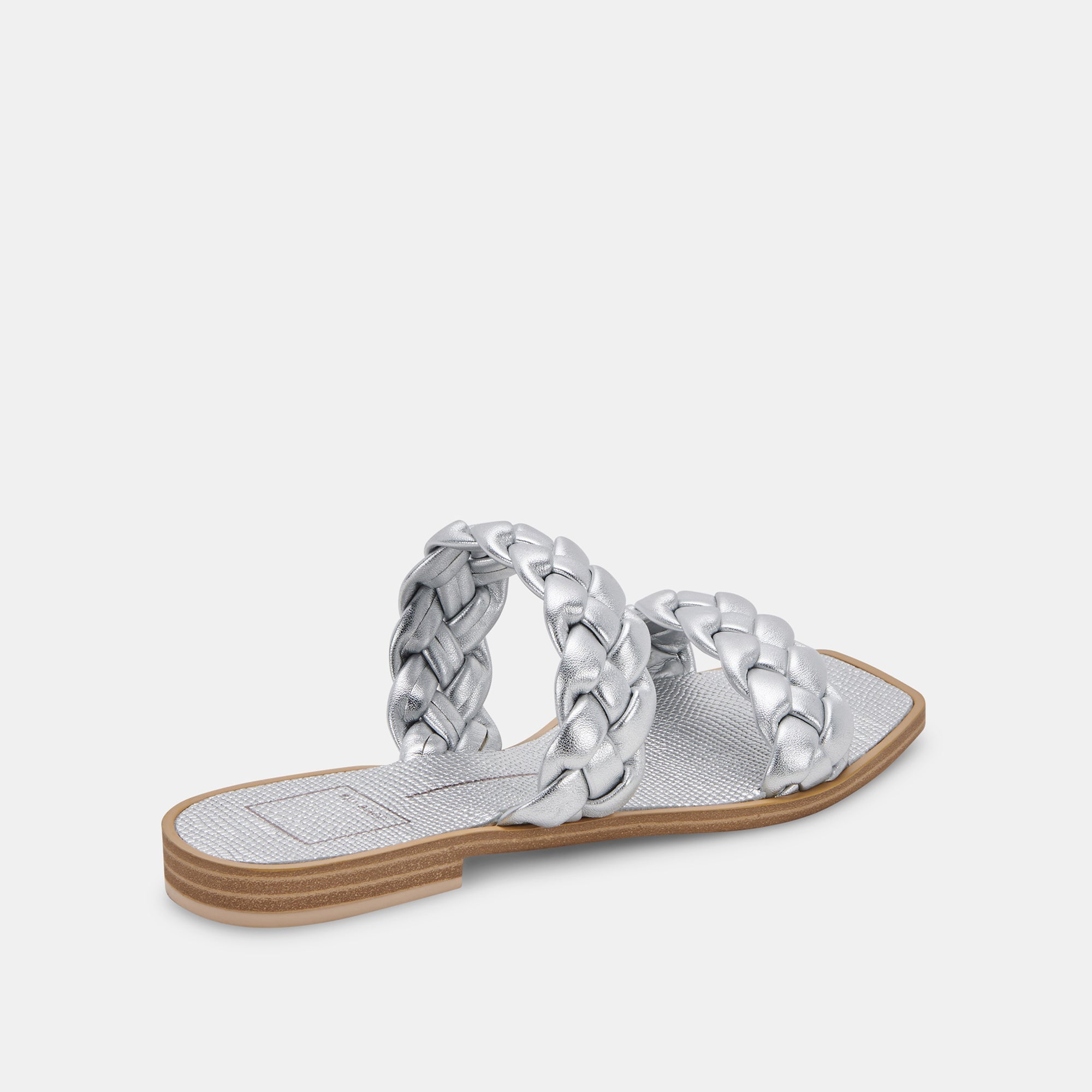 Indy Sandals in Silver Metallic