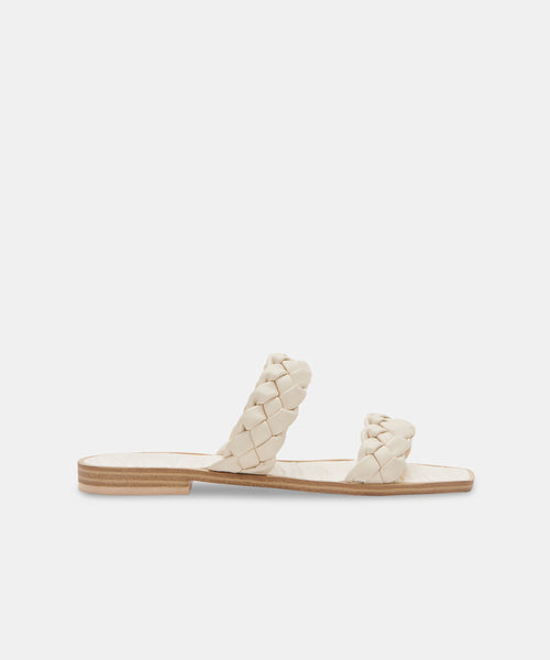 Indy Sandals in Ivory