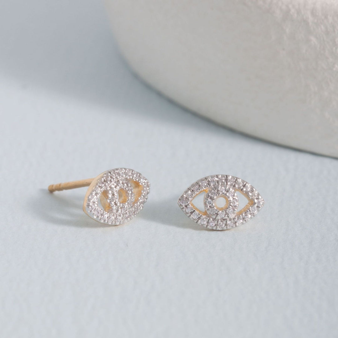 Eye On The Prize Stud Earrings