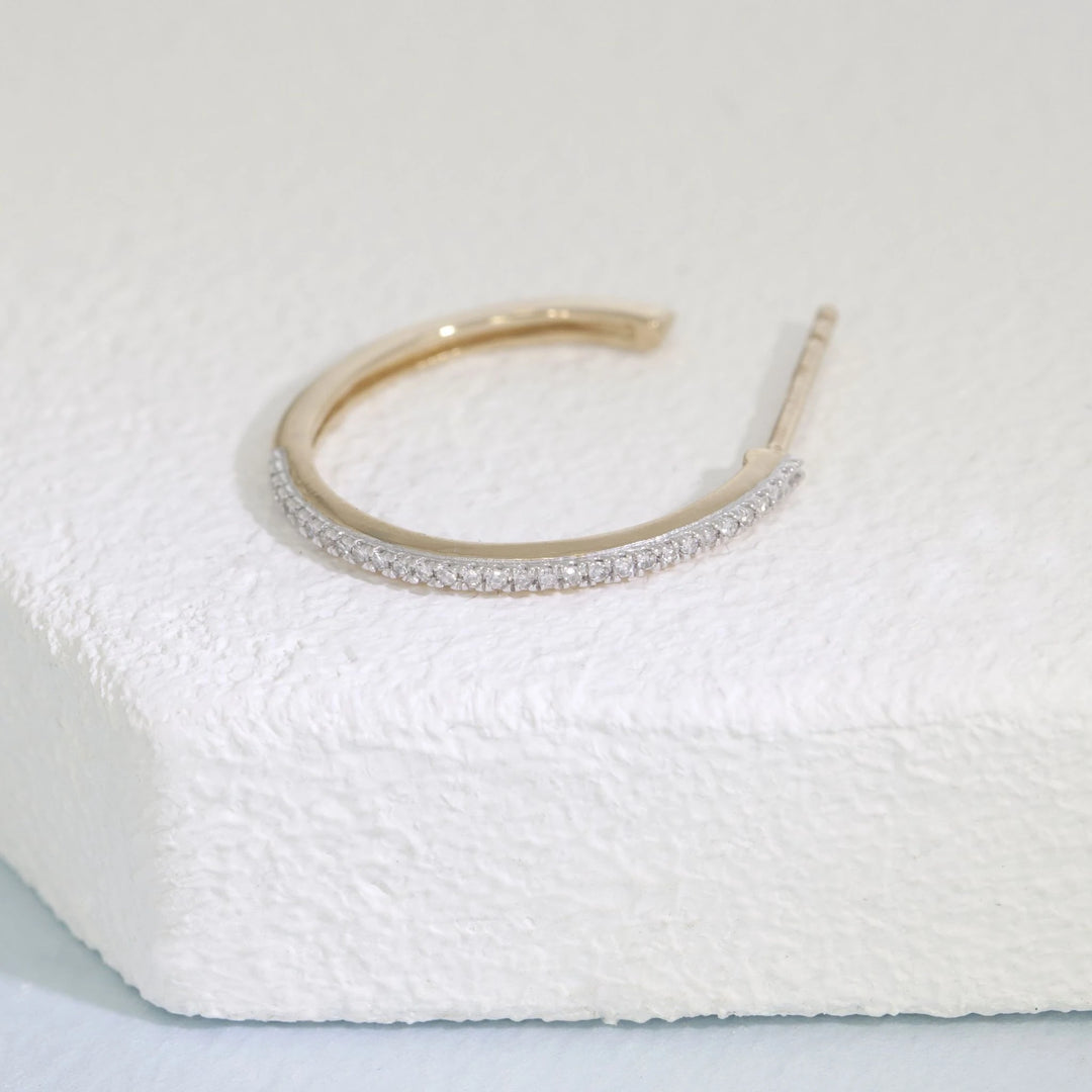 Head Turning Hoop Earrings