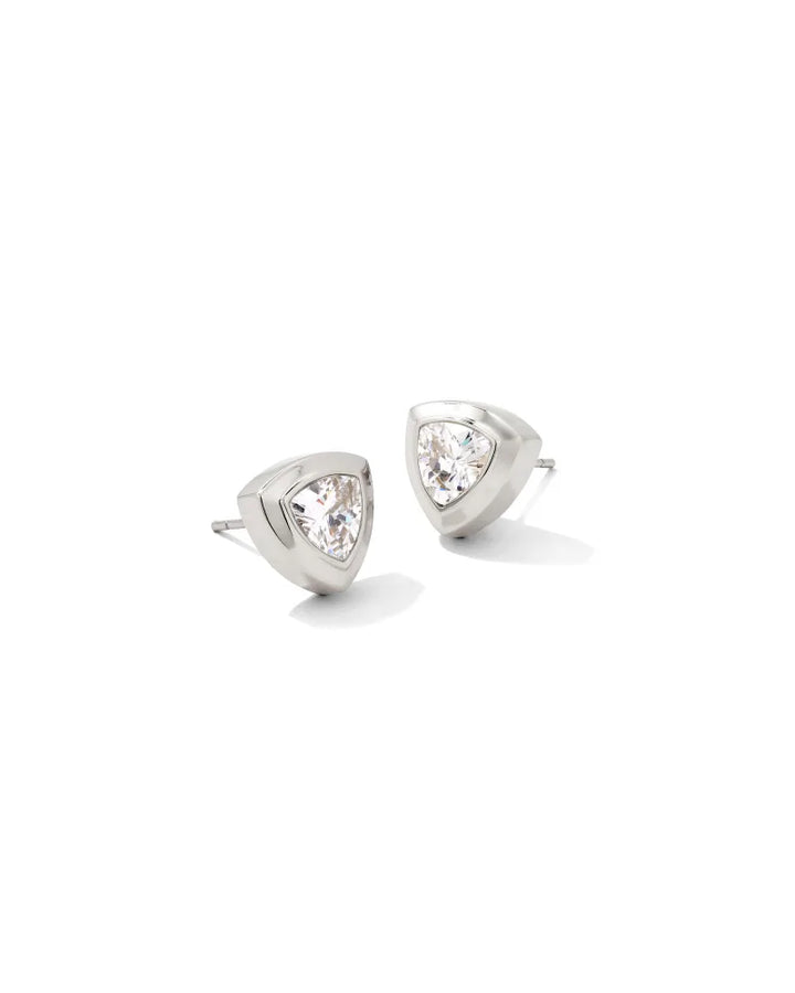 Arden Silver Stud Earrings