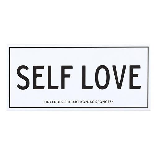 Bella Sleep + Spa - Heart Konjac Sponge - Self Love