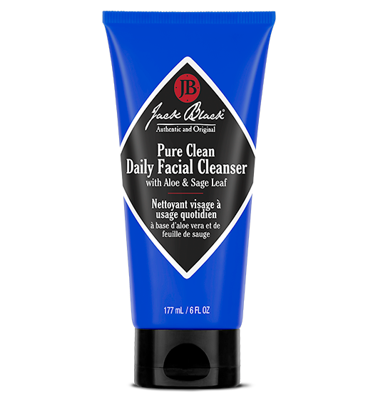 Jack Black Pure Clean Daily Facial Cleanser, 6 oz - Glow
