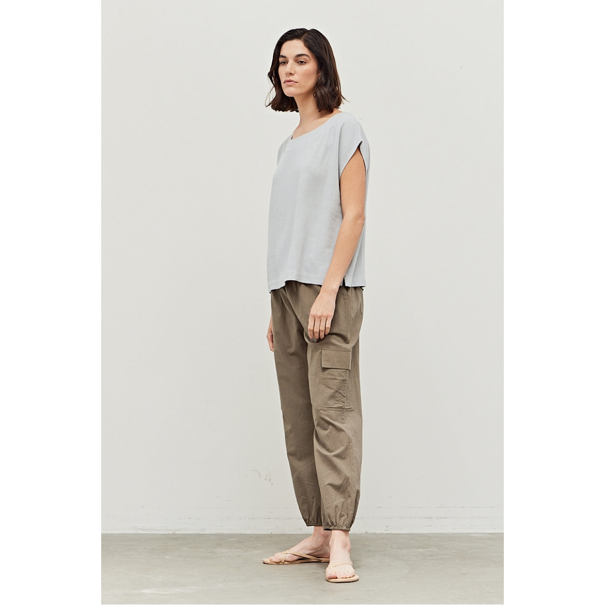 Grade & Gather Cotton Cargo Jogger