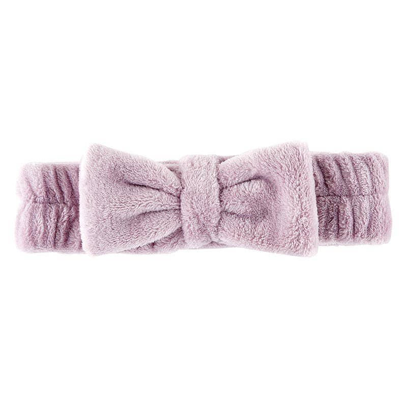 Bella Sleep + Spa - Plush Bow Headband