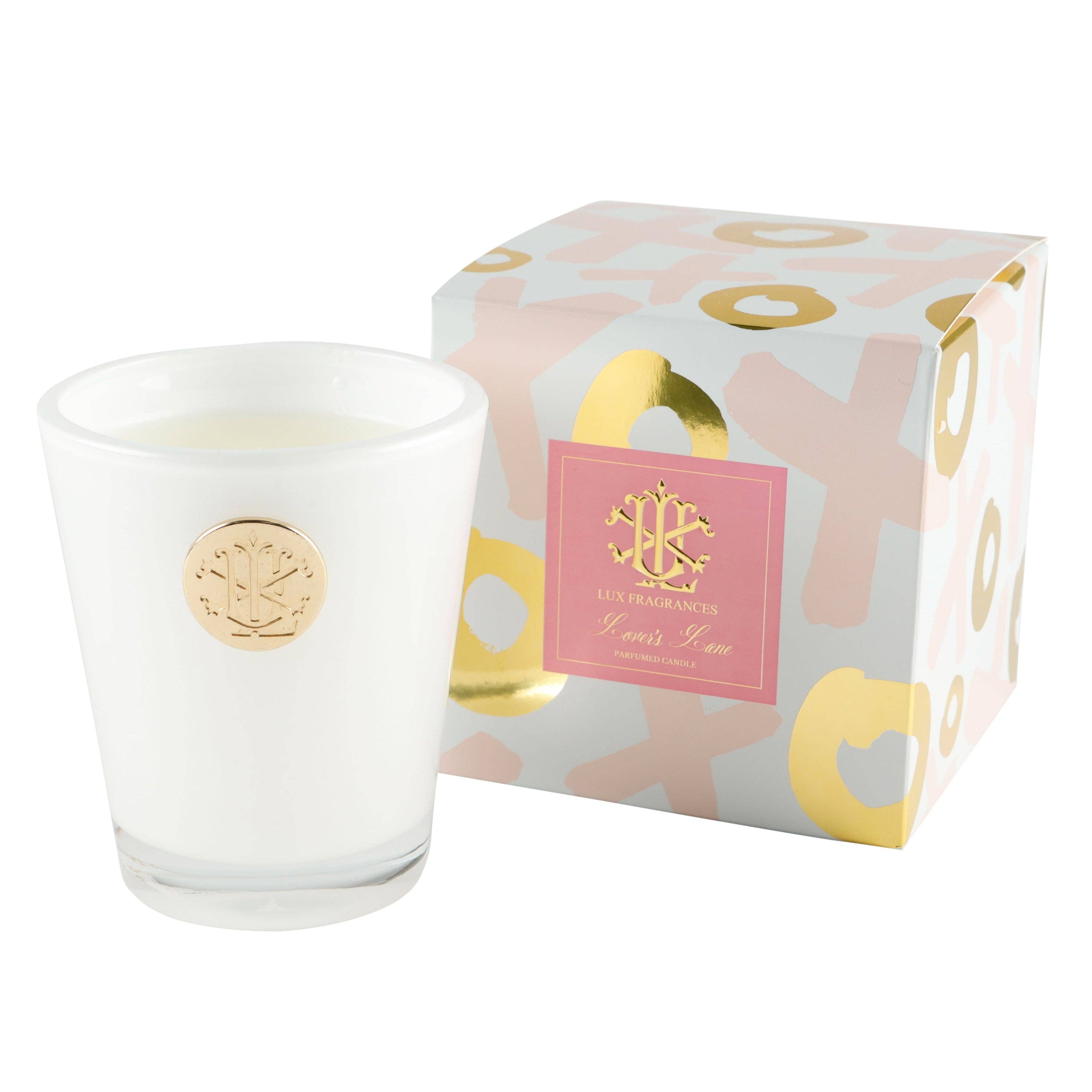 LUX FRAGRANCES - LOVER'S LANE BOX CANDLE