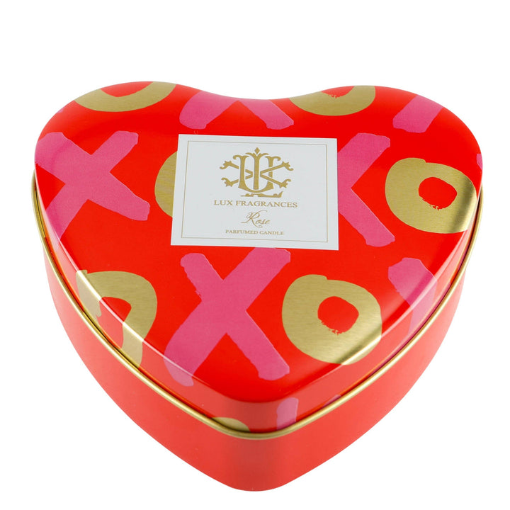 LUX FRAGRANCES - ROSE HEART TIN