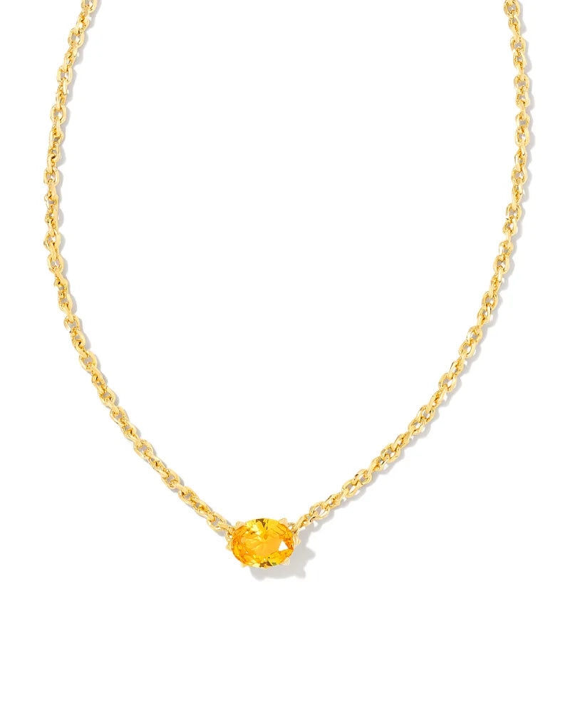 CAILIN CRYSTAL PENDANT NECKLACE