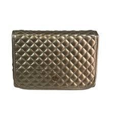 GETAWAY TOILETRY CASE - GOLD QUILTED