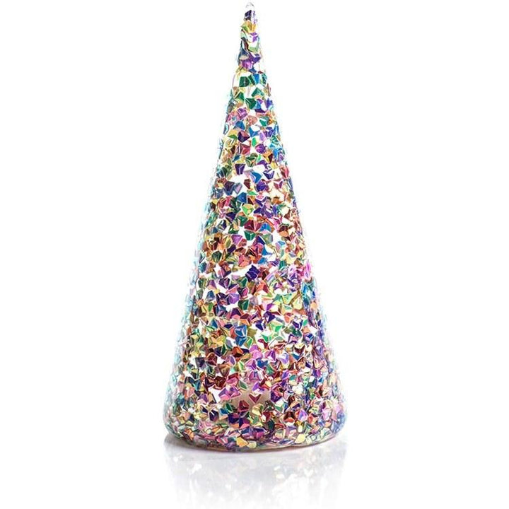 Zodax LED Multicolor Sequin Tree 8"
