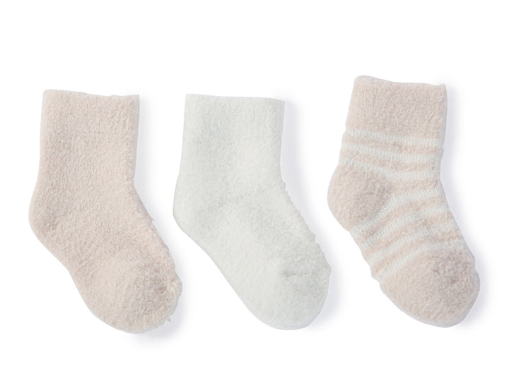 Barefoot Dreams CozyChic Lite Infant Socks 3 Pack