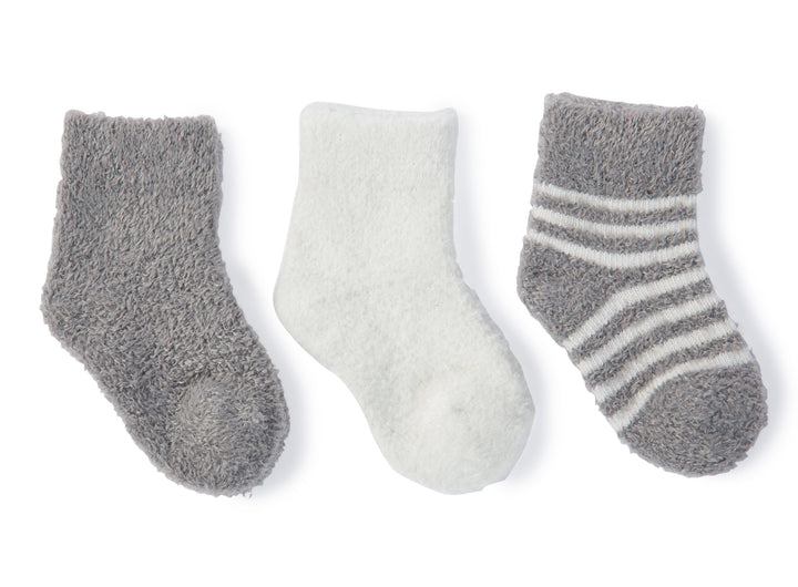 Barefoot Dreams CozyChic Lite Infant Socks 3 Pack