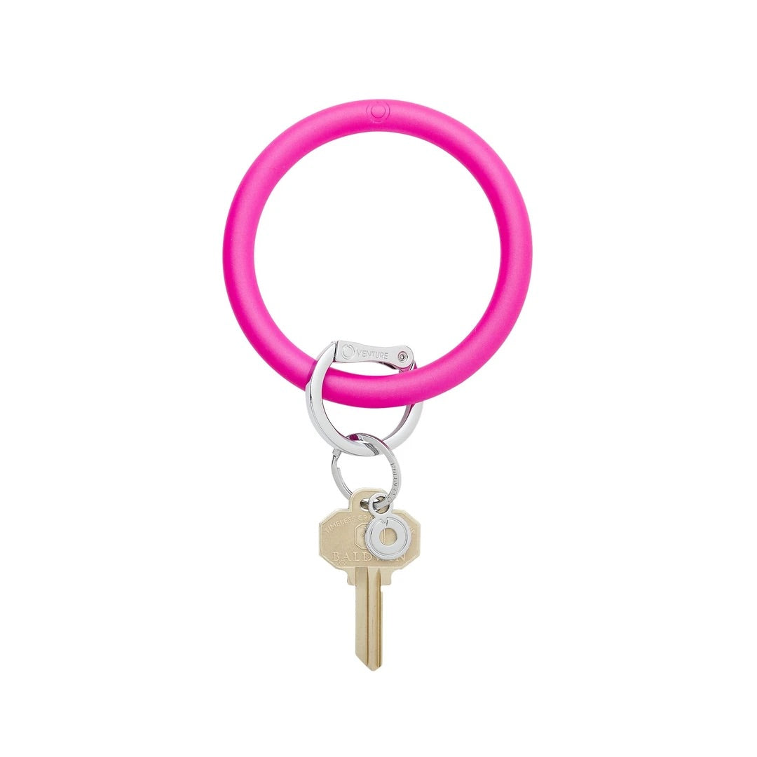 O-Venture Silicone Big O® Pearlized Key Ring