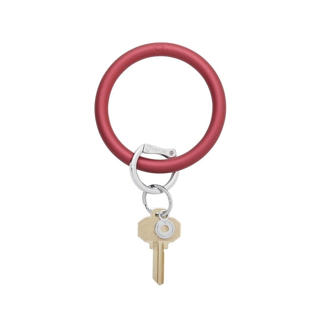O-Venture Silicone Big O® Pearlized Key Ring
