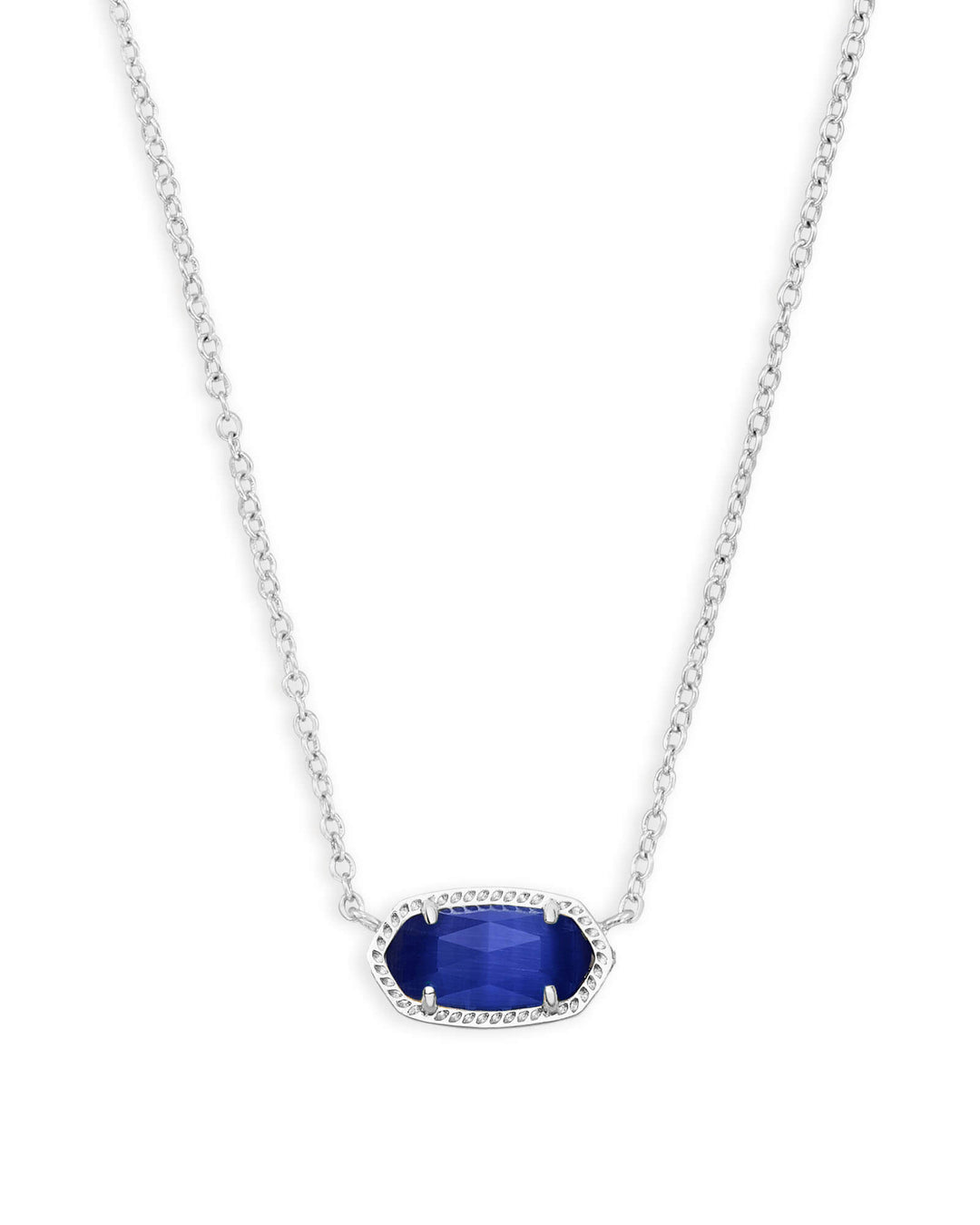 London Blue Illusion Kendra Scott Necklace Blue Stone London Blue
