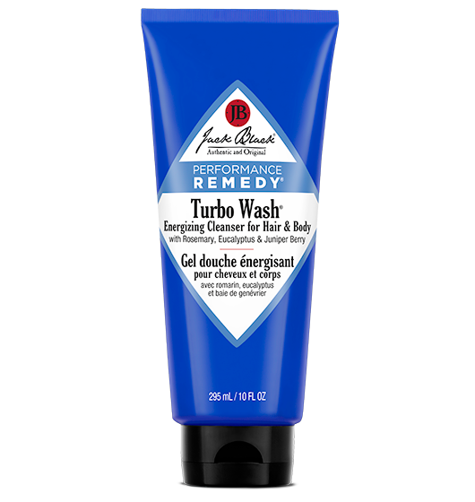 Jack Black Turbo Wash® Energizing Cleanser for Hair & Body, 10 oz - Glow