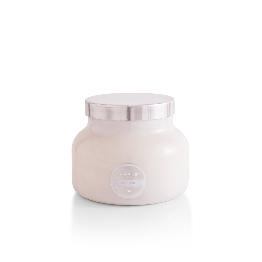 Volcano White Signature Jar, 19oz - Glow